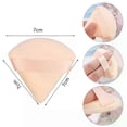 thumbnail image 4 of 2Pcs Triangle Powder Puff Face Makeup Sponge Soft Velvet Cosmetic Puff Blender Beauty Foundation Sponge Make Up Accessories, 4 of 5