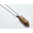 thumbnail image 5 of Elegant Picture Jasper Point Necklace - Silver Tone Unisex, 5 of 7