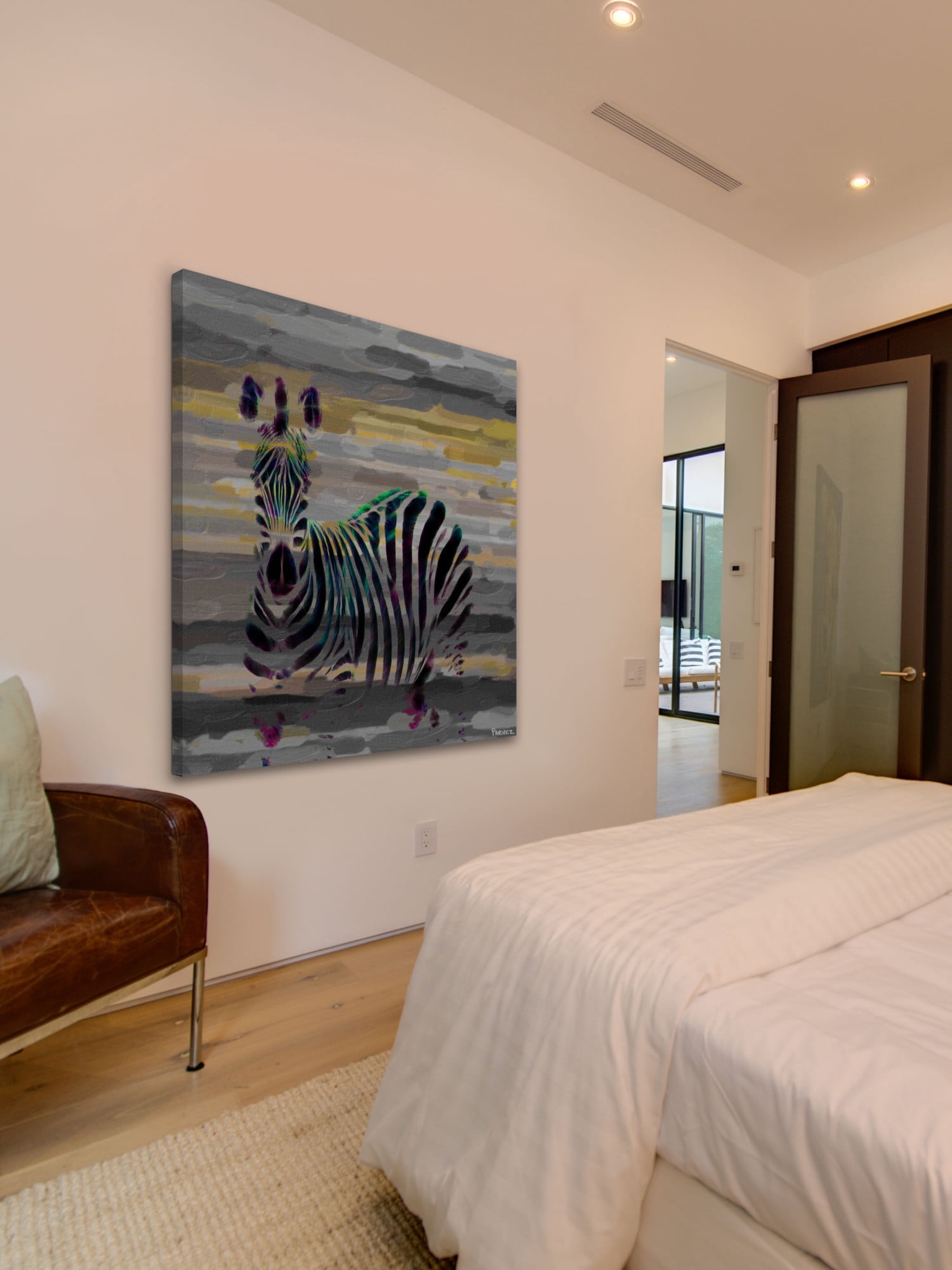 Stripes Art Print on Premium Canvas