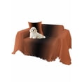 thumbnail image 2 of Orange Black Ombre Couch Cover for Dogs, Modern Gradient Abstract Art Washable Sofa Covers Slipcover for Pets Dogs Futon Cover, Couch Recliner Covers, Oversized Chair Slipcover 71"x91", 2 of 9