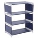 thumbnail image 3 of Soporte para zapatos, estante para zapatos vertical de 4 capas, estante para zapatos, integración perfecta, 3 of 8