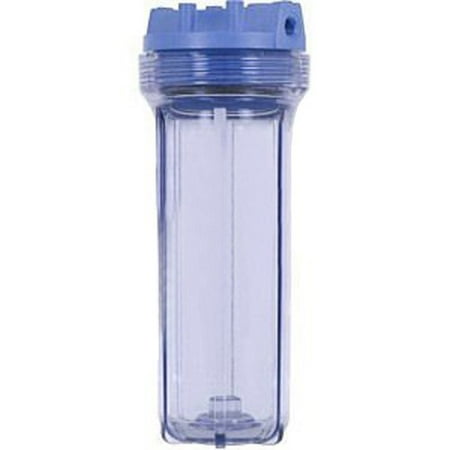 pentek filter water housing clear slim line inch npt standard housings discountfilterstore