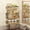 Light Brown, variant on Fairy 4pcs Bathroom Floating Shelves Over Toilet, Wall Shelves with Towel Bar for Bathroom, Living Room (White)