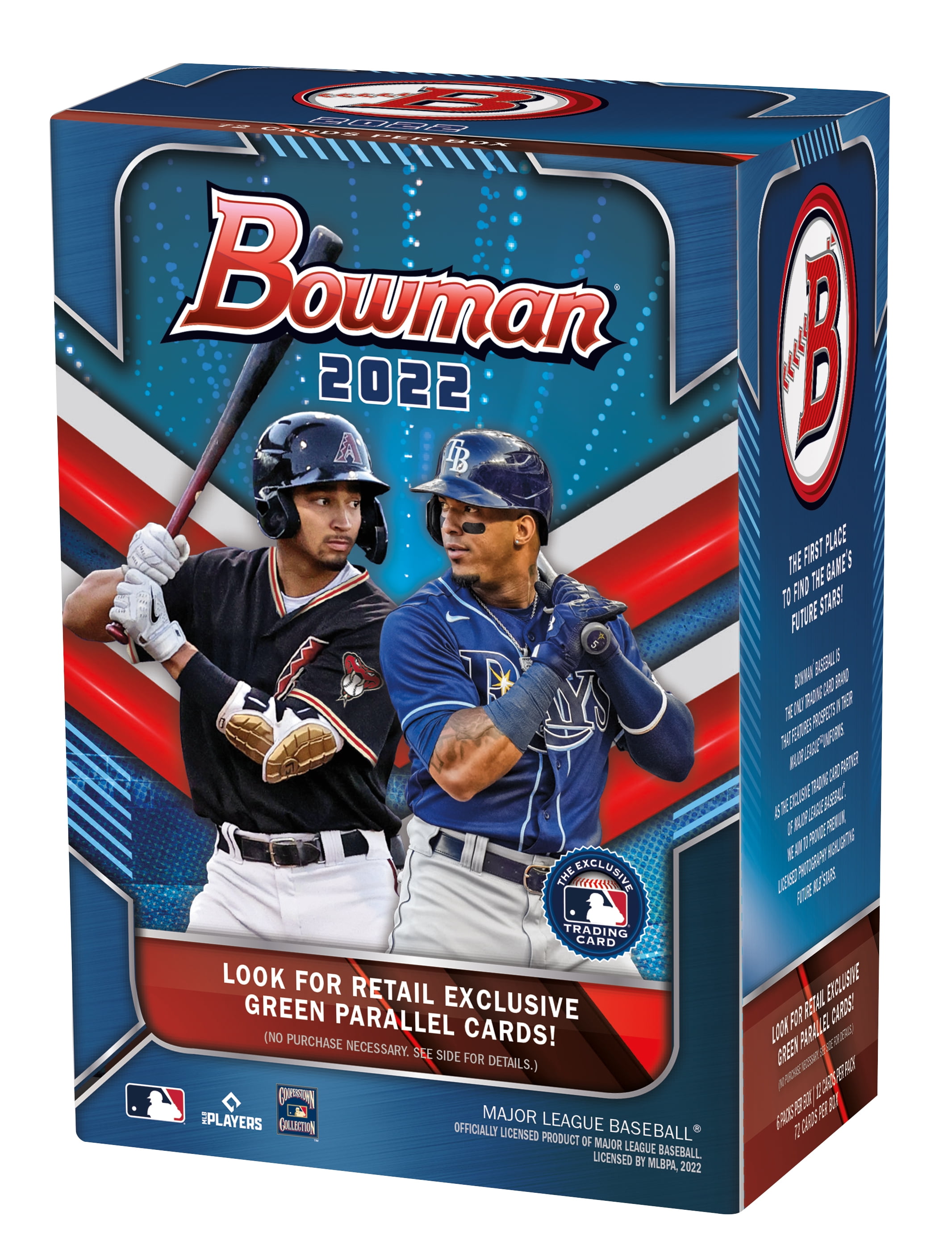 2017 Bowman Baseball EXCLUSIVE Factory Sealed Blaster Box-On Fire! 