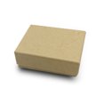 thumbnail image 2 of TheDisplayGuys 100-Pack #11 Cotton Filled Cardboard Paper Jewelry Box Gift Case - Kraft Brown (2 1/8" x 1 6/8" x 3/4"), 2 of 7