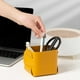 thumbnail image 4 of Naiovety DIY pen holder easy to desktop storage DIY leather Nordic storage ins office pen box box handmade holder storage Type3 NO3, 4 of 6