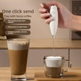 thumbnail image 5 of KRONDO Milk Frother Handheld, Rechargeable Milk Frother Handheld with 2 Detachable Stainless Steel Whisks, Adjustable Electric Whisk Foam Maker, Hand Mixer for Lattes, Cappuccino, Matcha, Egg, 5 of 8