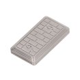 thumbnail image 2 of Metal Slider Fingertip Toy, Cuboid Shaped Compact Size Keep Focusing Pleasant Sensory Push Card Slider Stress Relief Toy  for Office, 2 of 8