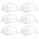 thumbnail image 1 of 6 Cubiertas de Malla Plegables de 45x45cm con Encaje, Ideales para Proteger Alimentos en Picnics y Barbacoas, Incluye Fundas Lavables y Desmontables., 1 of 6