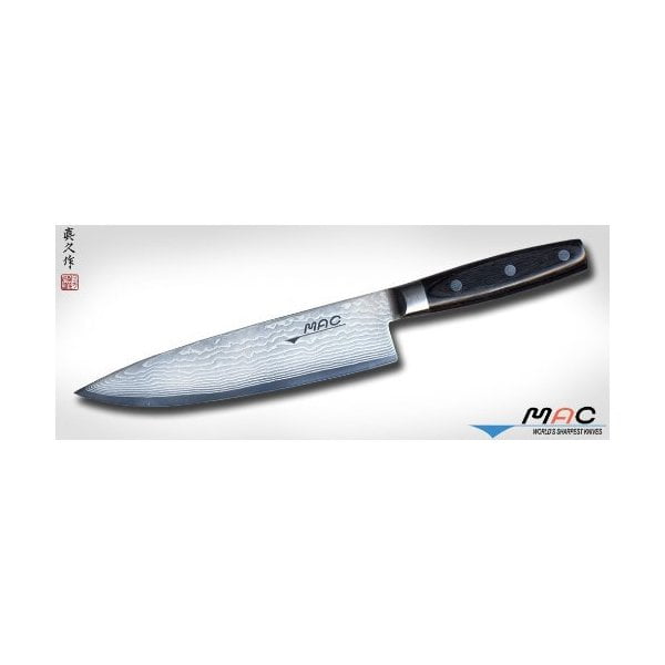 Mac Knife Damascus Chef's Knife, 8Inch