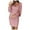 Pink, variant on Dress Women Party Dress Solid Sequined Stitching Dress Shining Club Long Sleeved Mini Elegant Dress Mint Green L