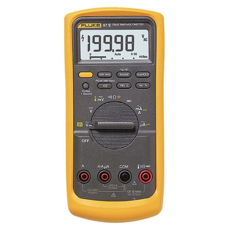 Fluke Digital Multimeter,10A,50 MOhms,1000V