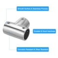 thumbnail image 4 of Conector de tubo de barandilla de barco Uxcell 2 piezas 316 acero inoxidable 3 vías Tee Rail para tubo de 7/8 pulgadas O.D., 4 of 7
