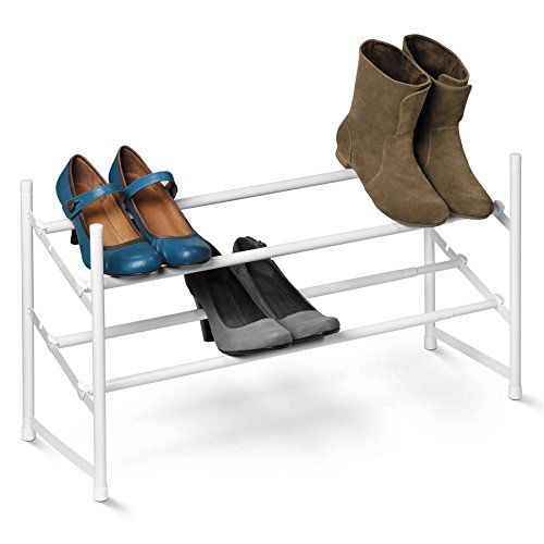 2tier expandable shoe rack, white Walmart Canada