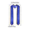 thumbnail image 2 of Graduation Stole Sash Long Bachelor Gown Scarf Colorful Graduation Ribbon Graduate Honor Stole for Bachelor Dress, 2 of 7