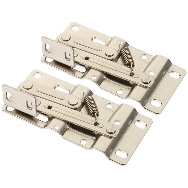 NUOLUX 2Ud Bisagras Tipo Tijera Plateadas Para Gabinetes Con Apertura Suave Y Estructura Resistente