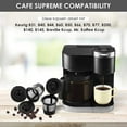 Keurig Compatible Reusable Coffee Pods, Refillable Single Serve Coffee