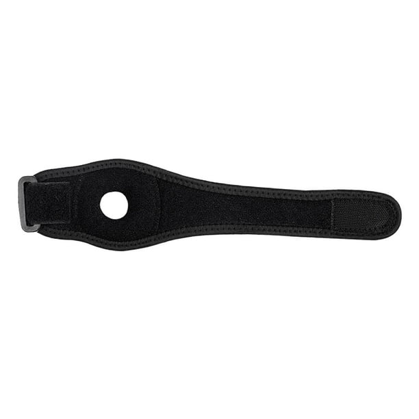 Muñequera de compresión para hombre y mujer, con protección acolchada y con orificios. Hebilla 28cm