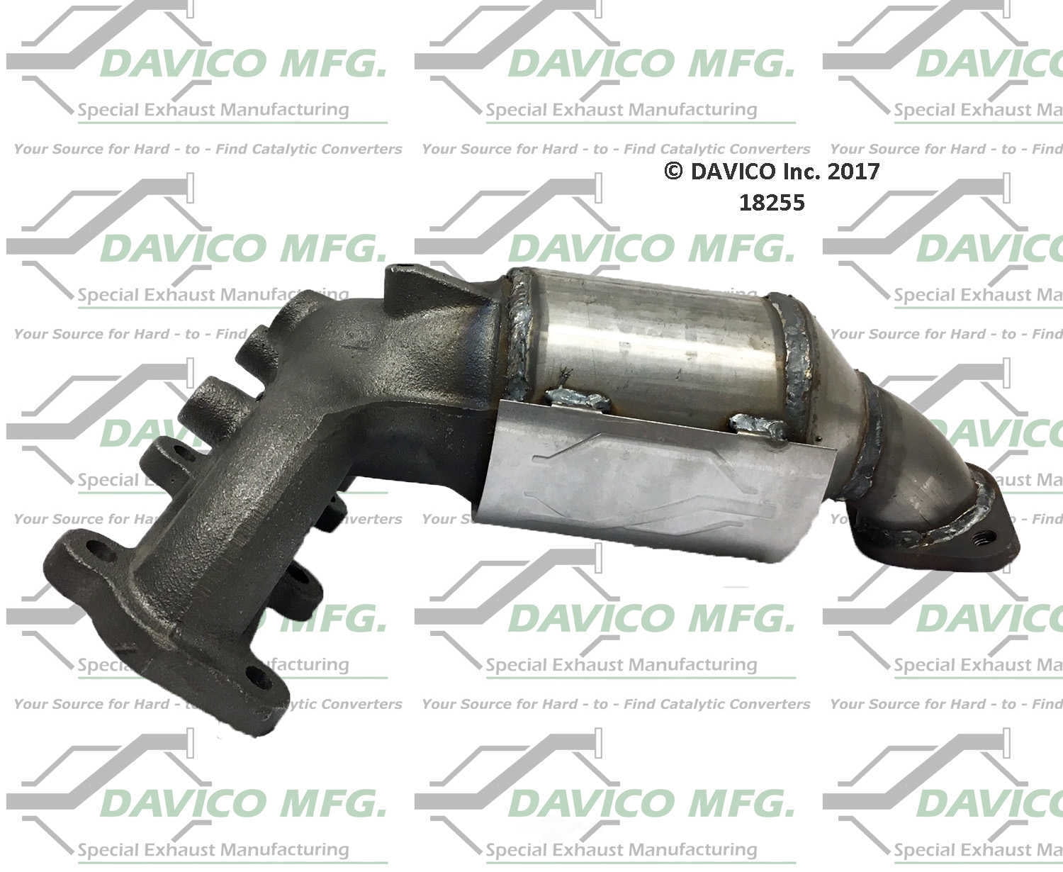Davico Mfg Catalytic Converter P/N:18255 Fits select: 2005-2009 HYUNDAI TUCSON, 2005-2006 HYUNDAI SANTA FE