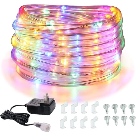 Rope Lights Outdoor, 12v Low Voltage LED Multi Color Copper Light, Tube ...