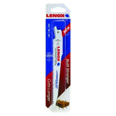 

Lenox LEN-656R Reciprocating Saw Blade