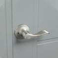thumbnail image 4 of Design House 12-Pack Stratford Passage Universal 6-Way Interior Hall/Closet Door Levers, Satin Nickel, 4 of 15