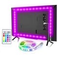 thumbnail image 1 of Tv Backlight, 80 Led 5m Tv Light Strip For 32-58 Inch Tv / Monitor Backlight, 5050 Usb Rgb Led Light Strip With Remote Control, 1 of 4