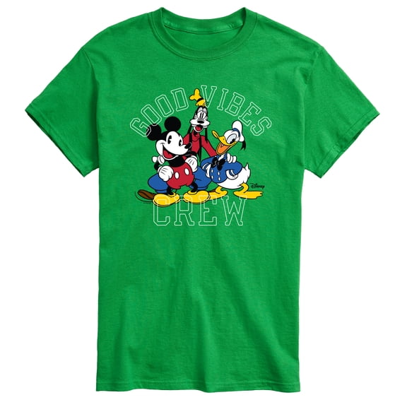 Disney - Good Vibes Crew - Men's Short Sleeve Graphic T-Shirt