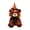 Brown, variant on Brown Halloween Decorative Plush Teddy Bear Toy Whimsical Stuffed Animal Ornament For Holiday Home Decor