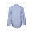 thumbnail image 3 of Camisa Mil Rayas Cielo Para Uniforme, Oficina Manga Larga, 3 of 3
