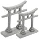 thumbnail image 2 of 2pcs Torii Puerta para la simulación de jardín Aquario Aquarium Prop Juez Mesa de arena Decoración de micro paisajismo, 2 of 5