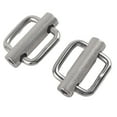 thumbnail image 4 of Roller Buckles, Multifunctional Rectangle Slide Buckle Polished Treat  For Webbing Belts For Marine Straps 25mm, 4 of 8