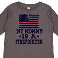 thumbnail image 4 of Inktastic Mommy is a Firefighter Boys or Girls Long Sleeve Toddler T-Shirt, 4 of 5