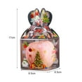 thumbnail image 6 of 5Pcs Storage Box Xmas Style Reusable Waterproof Transparent Christmas Fruit Packaging Box for Party, 6 of 7