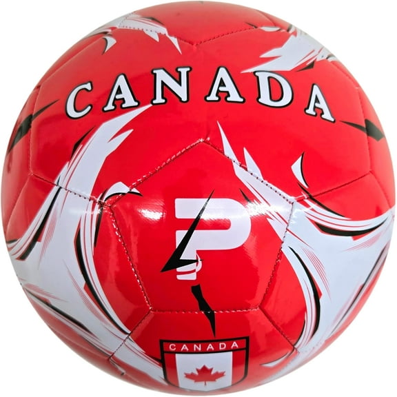 Country Training Soccer Ball - Elite Edition - For All Ages - Size 2, 3, 4 and 5 (CANADA, 5)