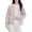 Purple, variant on Yangnuo Womens Sweaters for Fall Winter Women's Loose-fitting Colored Turtleneck Zipper Long-sleeved Knitted Cardigan Sweater Top