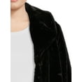thumbnail image 5 of Time and Tru Women's and Plus Faux Fur Cropped Jacket, 5 of 5