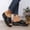 Black, variant on longantii Orthopedic Casual Sandals for Women Slip on Non Slip Arch Support Summer Flat Sandals Wide Orthopedic Slippers 2026 New Soft Foam Shoes Black