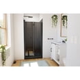 thumbnail image 2 of Dreamline DL-6526QC-88-09 Aqua-Q Fold 76-3/4" High X 36" Wide Shower Door - Matte Black, 2 of 12
