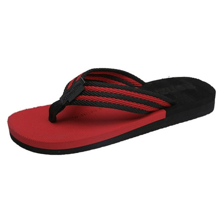 

Foreign Trade Flip Flops For Men Beach Slippers For Men Summer Non Slip External Wearing With Toe Flip Flops for Men Rubber Reefs Mens Flip Flops Leather Memory Foam Flip Flops for Men Ultra Comfort