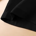 thumbnail image 3 of Lisingtool Pants for Women Shorts for Women High Waisted Shorts Women Workout Shorts Women Cotton and Linen Casual Trousers Thin Elastic High Waist Women's Shorts Black, 3 of 5