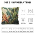 thumbnail image 5 of COMIO  Birds of Paradise and Leaves Pillow Covers Decorative Throw Pillow Covers Cushion Case for Home Sofa Couch Decoration, 5 of 5