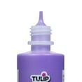 thumbnail image 2 of Tulip Puff Dimensional Fabric Paint, Purple, 4 fl. oz., Nontoxic, Liquid, Permanent, Flexible, Machine Washable, 3D Texture, 2 of 7