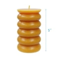thumbnail image 5 of Better Homes & Gardens Unscented Bubble Pillar Candle, 3x5 Inches, Orange, 5 of 5