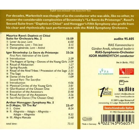 Igor Markevitch - Igor Markevitch 2 - Music & Performance - CD