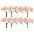 thumbnail image 2 of 10 árboles de mesa de arena en miniatura, flores de cerezo artificiales, bonsáis, decoraciones de árboles en miniatura para maquetas de bricolaje., 2 of 8