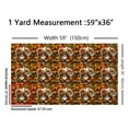 thumbnail image 3 of Homewish Cute Cartoon Gnome Fabric by the Yard 2 Yards for Teen, Sunflower Pumpkin Sewing Fabric, Autumn Maple Leaf Fabric for Sewing, Lightweight Room Decor, 3 of 6