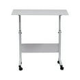 thumbnail image 2 of GoDecor Mobile Laptop Desk Adjustable Side Table Computer Stand Laptop Cart for Bed Sofa, 2 of 5