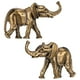 thumbnail image 1 of 2 piezas Pequeño elefante Elefante Solid Brass Decorativo Decoración de elefantes pequeños, 1 of 6