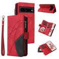 thumbnail image 1 of Compatible with Google Pixel 7 Pro Wallet Case with Card Slots PU Leather Zipper Flip Folio Cover, 1 of 5